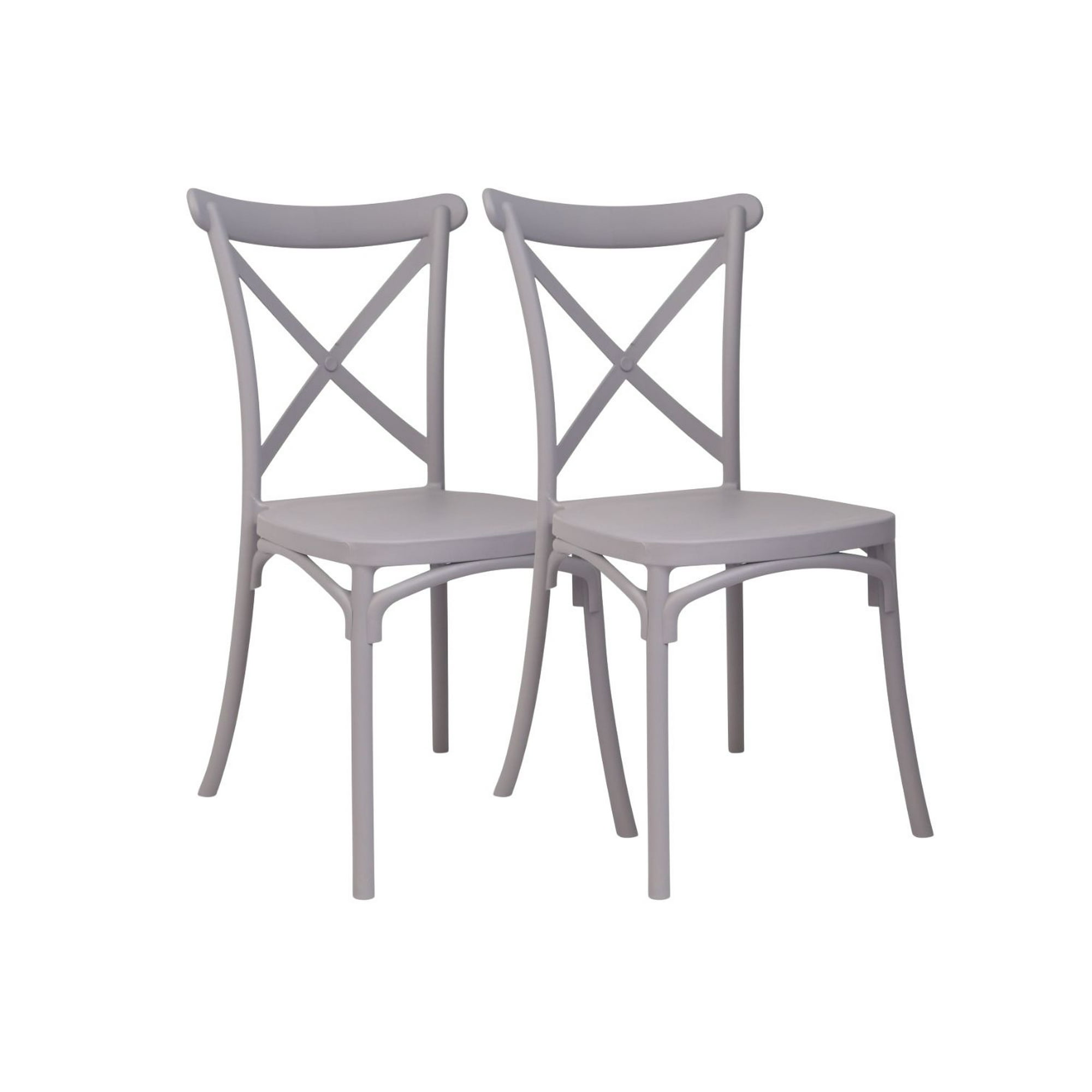 Habita2 Chile - Silla Sena Gris - 2 Unid