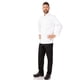 thumbnail image 4 of Chaqueta de Chef Chef Works Le Mans Blanca para Hombre 4XL, 4 of 5