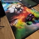 thumbnail image 2 of Mouse Pad Gamer Diseño Leon 3d, 2 of 2