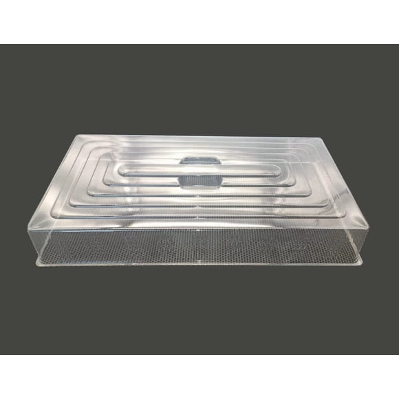 Bandeja Seed Starter Dome RooTrimmer 1020, paquete de 10 unidades, plástico transparente
