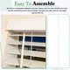 thumbnail image 5 of Uxcell 2 Paquete de Varillas de Repuesto para Persianas de 46", Varilla de Inclinación para Persianas Combinable con Gancho, Varilla Vertical para Accesorio de Apertura de Cortina de Ventana, Blanco, 5 of 7