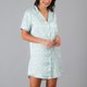 thumbnail image 2 of Camisero Satin Print Flores Mujer 33826-247, 2 of 3