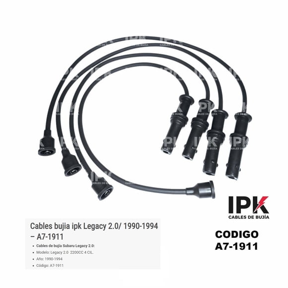 Cables De Bujía Subaru Legacy 2.0 2.2 (90-94)