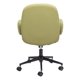 thumbnail image 5 of Silla de oficina Zuo Lionel de tela de estilo moderno verde oliva, 5 of 9