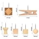 thumbnail image 2 of Alfileres de madera Dorbetar, 128 unidades, para tablero de corcho decorativo, 2 of 7