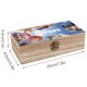 thumbnail image 2 of Cigüeñas Caja Organizadora de Madera Rústica - Caja Decorativa Multifuncional para Escritorio, Hogar, Oficina, Joyas y Manualidades, 2 of 6