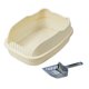 thumbnail image 2 of Caja De Arena Abierta 58x41x20cm Cuchara Grande Bandeja De Arena Para Gatos Duradera A Prueba De Salpicaduras Blanca, 2 of 5