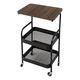 thumbnail image 1 of Carrito Organizador 3 Niveles Con Ruedas Madera Metal, 1 of 3