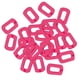 thumbnail image 1 of 30 Anillos De Eslabones De Cadena, Cadenas Decorativas Para Manualidades, Para Hacer Joyas, Tobilleras, Color Rosa, 1 of 5