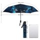 thumbnail image 2 of Vinícius Júnior Sombrilla Plegable Automática de 3 Pliegues, Parasol para Actividades al Aire Libre, Regalos para Aficionados, Amigos, Familia y Parejas, 2 of 6