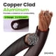 thumbnail image 2 of Wire GearIt calibre 4 (7 m), aluminio revestido de cobre, CCA, negro, 2 of 8