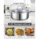 thumbnail image 2 of Olla de caldo Cooks Standard de 7 L acero inoxidable con tapa, 2 of 6