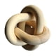 thumbnail image 1 of Nudo De Madera De Decoración De Eslabones De Cadena De 3 Eslabones Tallados A Mano Para Decoración De Estantes De Madera, 1 of 5