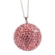 thumbnail image 2 of Diamond Crystal Ball Cars Charms Car Colgante Para Adorno Espejo Retrovisor Rosa, 2 of 5