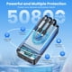 thumbnail image 5 of Power Bank LanLuk de 50800 mAh con 3 cables integrados y 25 W PD, 5 of 7