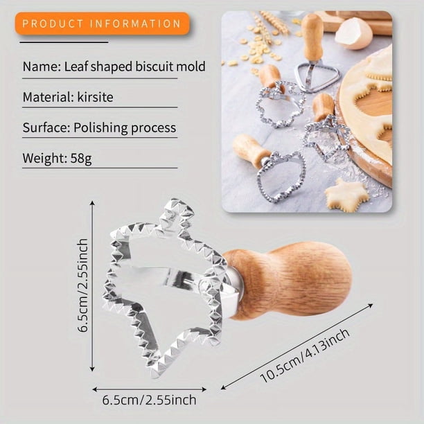 1pc, Cookie Cutter With Handle, Stainless Steel Candy Mold, Optional Turkey Maple Pumpkin Corn Biscuit Molds, Chocolate Cutters, Cake Decorating Molds, Baking Tools, Kitchen Gadgets, Kitchen Accessori