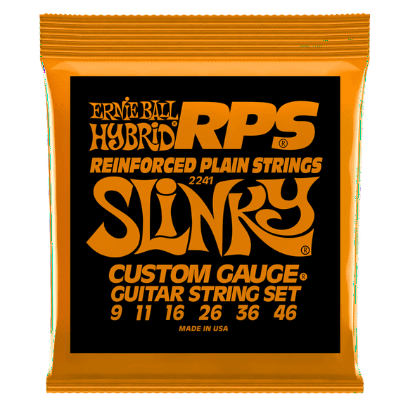 SET DE CUERDAS ERNIE BALL HYBRID SLINKY RPS 9 – 46