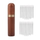 thumbnail image 4 of 24 Agujas De Enhebrado Automático Con Estuche De Madera Para Agujas Brown_Silver Needles, 4 of 5