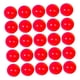 thumbnail image 2 of 25 Piezas De Bolas De Bingo, Accesorios Duraderos, Bolas De Lotería Para Fiestas De Empresa, Hogar, Rojo, 2 of 5