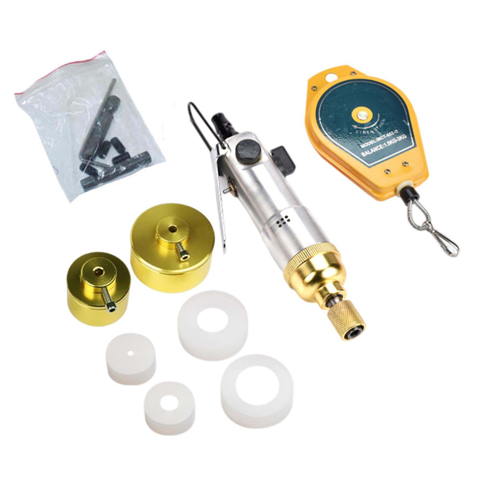 Magideal - Tapadora De Botellas Eléctrica 10-50Mm) Tapas Selladoras Tornillo Tapadora Herramienta Tensor De Tapa Para Tapas De Botellas De Plástico 10-20Mm,