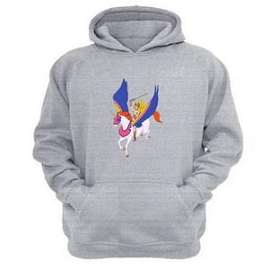 Genérico - Poleron Canguro She-Ra Gris Claro Talla M Unisex