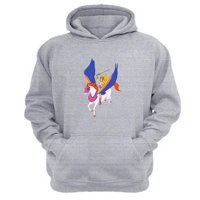 Genérico - Polerón Canguro She-Ra Gris Claro Talla S Unisex