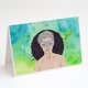 thumbnail image 2 of Paquete de 8 tarjetas de felicitación Géminis – Caroline's Treasures, 2 of 3