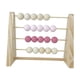 thumbnail image 1 of Ábaco De Madera Para Niños Matemáticas Matemáticas Aprendizaje Aritmético Para Niños En Edad Preescolar Rosa, 1 of 5