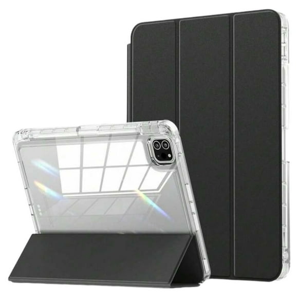 Carcasa Smart Cover Clear Para iPad Air 6 11 M2 2024 Negro