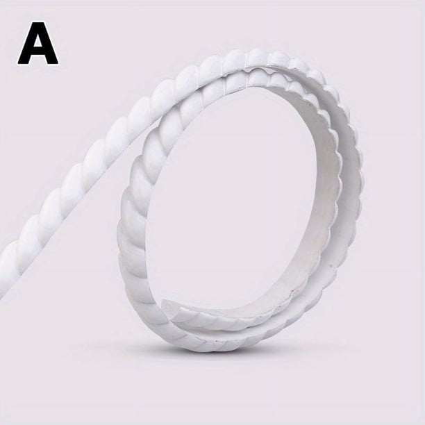 1pc, 1M Pvc Decorative Soft Line Mirror Border Binding Closure Line Gypsum Line Ceiling Line Background Wallpaper Self-adhesive Strip 39inch
