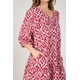 thumbnail image 2 of Vestido Mara Manga Globo Eclipse rojo L, 2 of 5