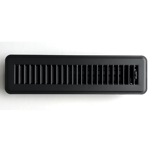 Ventilador Kompell Aire de acero pesado de 2 x 12 cm, negro