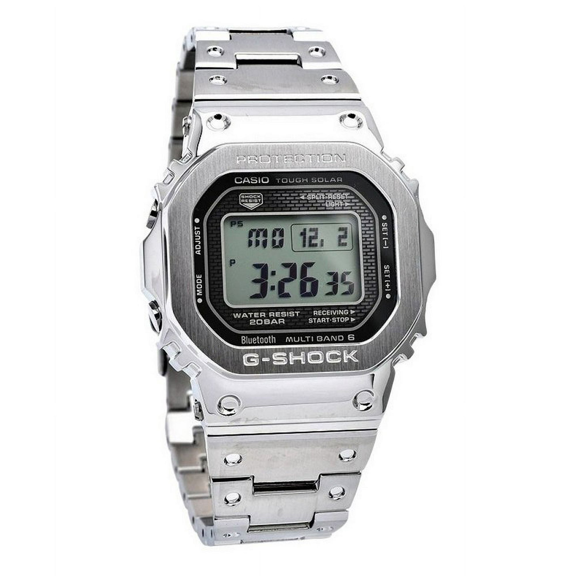 Reloj Digital Solar Para Hombre Casio G-shock Full Metal Smartphone Link Tough Solar Gmw-b5000d-1 200m