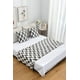 thumbnail image 1 of Juego De Piecera De Cama Mas 2 Cojin Con Fundas Modelo Rastrojar Negro, 1 of 4