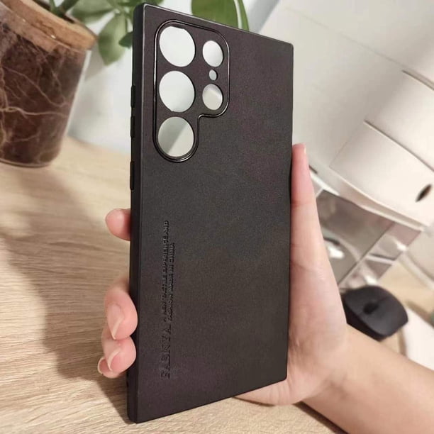 High-grade Anti-leather Mobile Phone Case, Anti-fall And No Fingerprints, Artificial Leather Pattern Protective Cover, Suitable For Samsung S23Ultra S22plus S21FE S20 S30ultra A72 A73 A54 A53 A52S A34