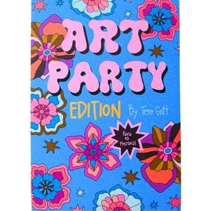 Libro Para Colorear Art Party Girl Tere Gott