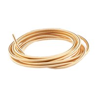 Bothyi - Alambre De Joyería Alambre De Memoria Para La Fabricación De Joyas Alambre De Metal Para Collar Pulsera Oro Claro