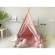 thumbnail image 3 of Tipi RONGFA 120 x 120 x 150 cm Algodón Pompones Rosa, 3 of 3
