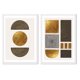 thumbnail image 1 of Set de Cuadros Geo Dorado con Marco Blanco 50x40 CM, 1 of 1
