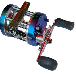 Silstar - Carrete De Pesca Horizontal Azul Pulsar 4Rodamientos