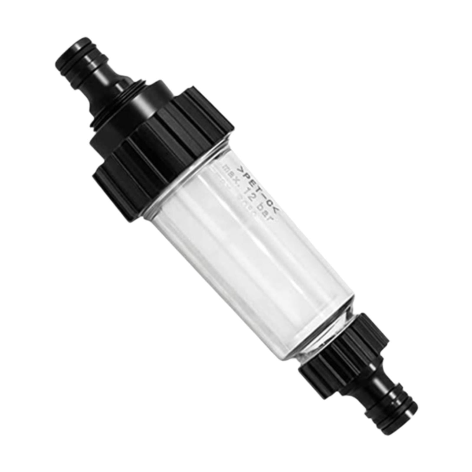 Magideal - Lavadoras De Alta Presión Filtro De Agua Lavadora Conector Herramienta De Conexión Accesorio De Cuerpo Transparente Máquina De Limpieza De Fácil Insta