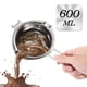 thumbnail image 1 of Cazo de fundir cohoop 600 ml de acero inoxidable con baño María, 1 of 6