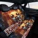 thumbnail image 4 of El Atado de Isaac-theme Car Rear Seat Covers Back Elastic Flexible Car Seat Covers Decorative Fits Most Cars 120x59x76cm, 4 of 6
