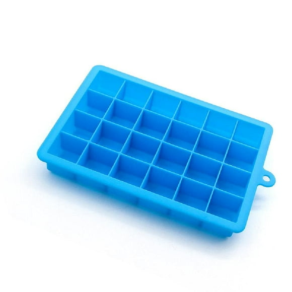 Cubetera De Silicona Para Hacer Hielos Hielera Celeste