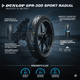 thumbnail image 2 of Neumatico 140/70R17 66H GPR300 Sport Radial TL DUNLOP, 2 of 3