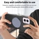 thumbnail image 4 of Magnetic Slim Case for Motorola Moto G Play 2024 5G with Camera Guard & Anti-Scratch Back Black, 4 of 6