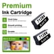 thumbnail image 4 of Paquete combinado de cartuchos de tinta TANFENJR 712 712XL negro x2 para HP, 4 of 7