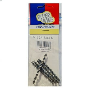 Silver Wave - Plomo Espiral, 5 Cms, 2 Grs, 5 Unidades -