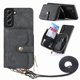 thumbnail image 1 of Funda Tipo Cartera con Correa Cruzada para Samsung Galaxy S21 FE Protección Contra Golpes Negro, 1 of 5