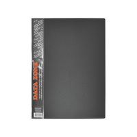 Datazone - Carpeta A4 30 Fundas Negro